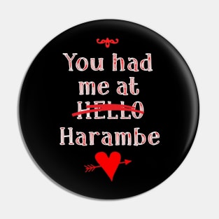 Harambe Pin