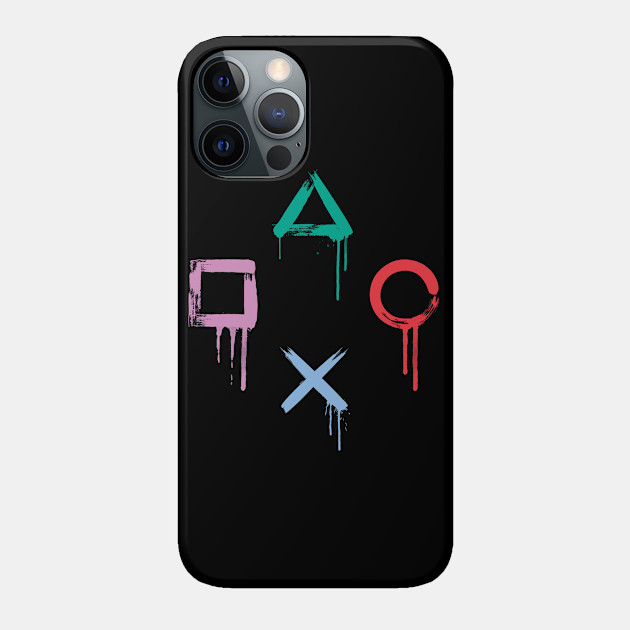 PS Buttons - Playstation - Phone Case