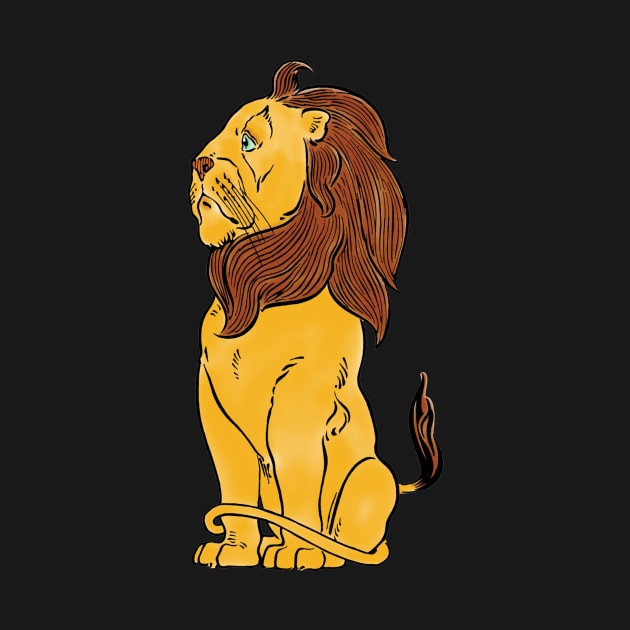 Vintage Lion from the Wizard of Oz by MasterpieceCafe