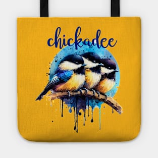 Chickadee Trio Tote