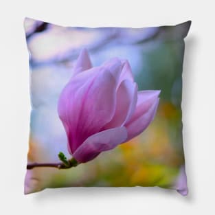 Magnolia flower Pillow