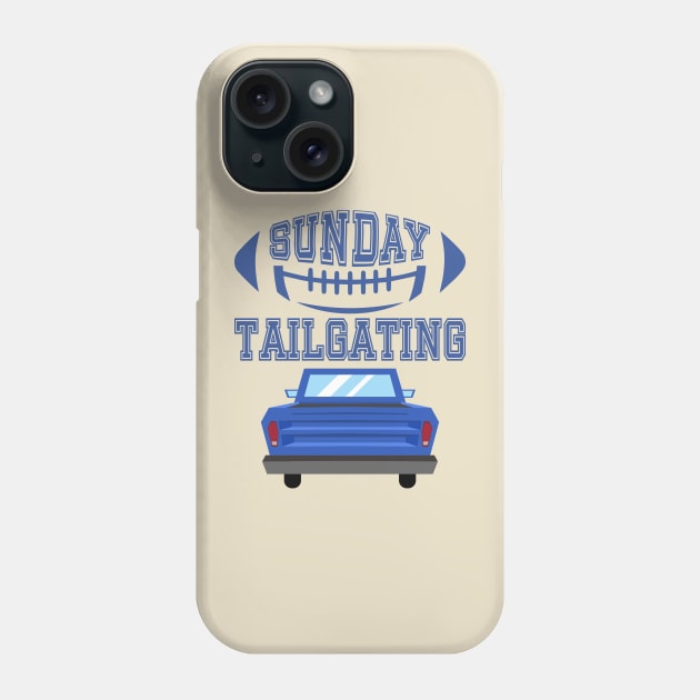 Sunday Tailgating Phone Case by Blended Designs