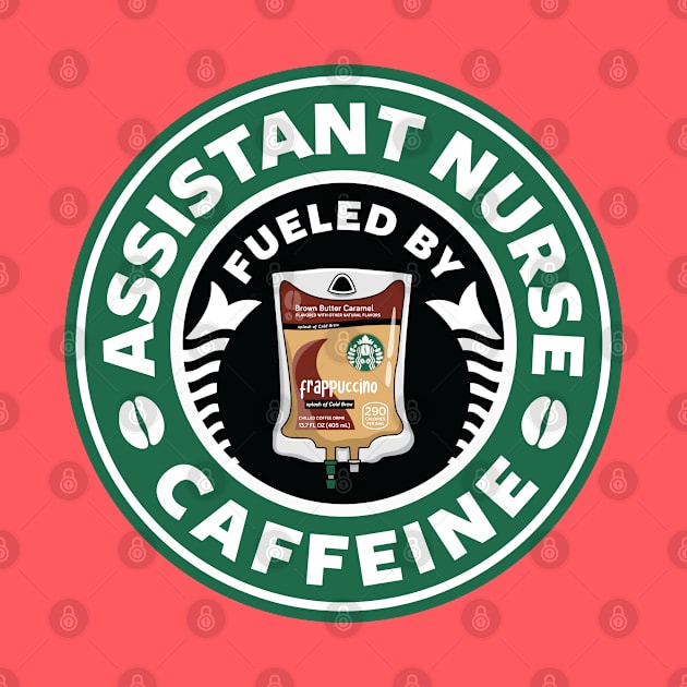 Assistant Nurse Fueled By Caffeine by spacedowl