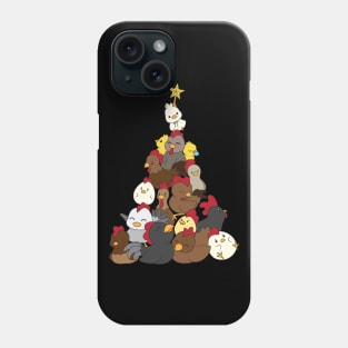 merry chickmas chicken christmas Phone Case