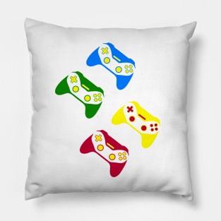 Multi-color Gamer Controller Pillow