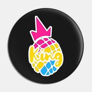 Pride'n'apple Pansexual King ! Pin