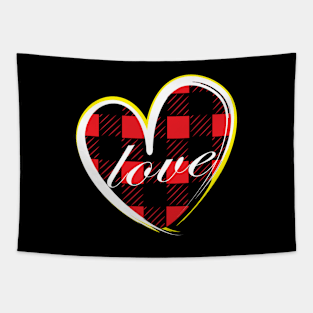 Valentines Day Cute Love Hearts Tapestry