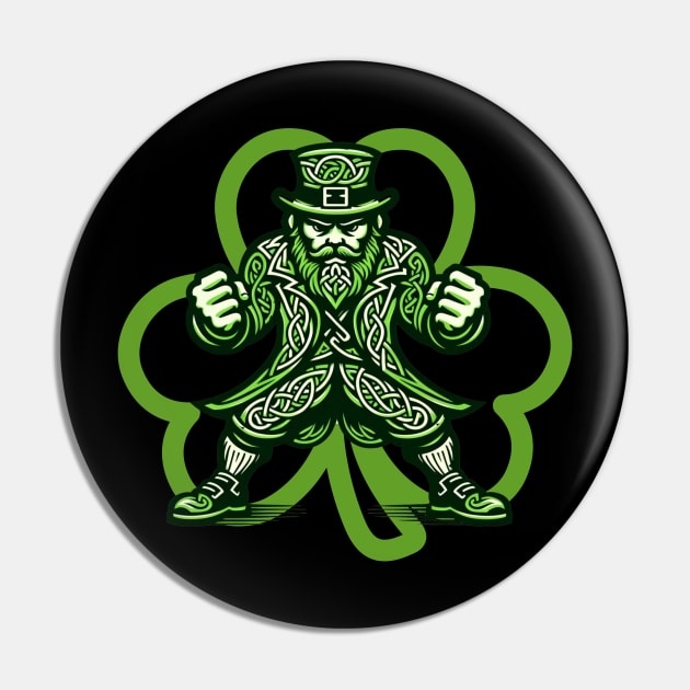 Celtic Leprechaun Pin by HUNTINGisLIFE