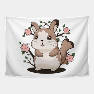 Kawaii Japanese Pika Tapestry