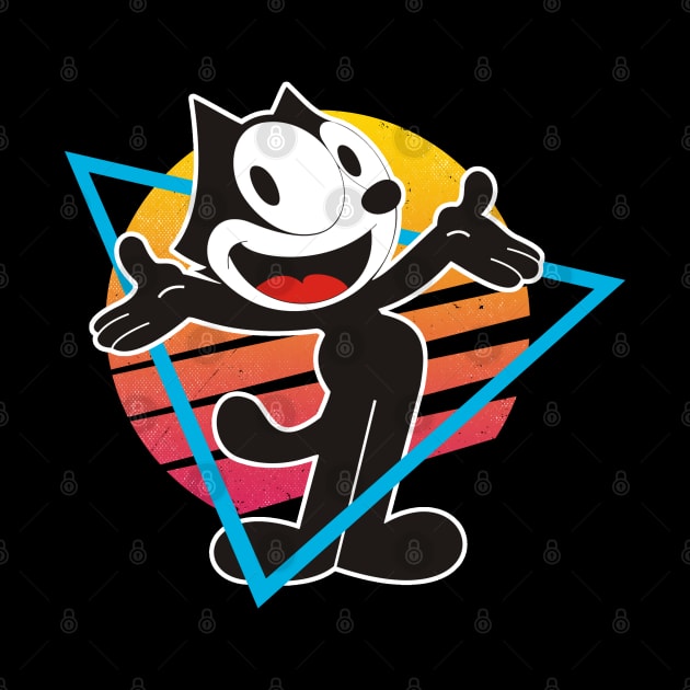 Feline Fun Felix the Cat's Cartoon Capers by Iron Astronaut