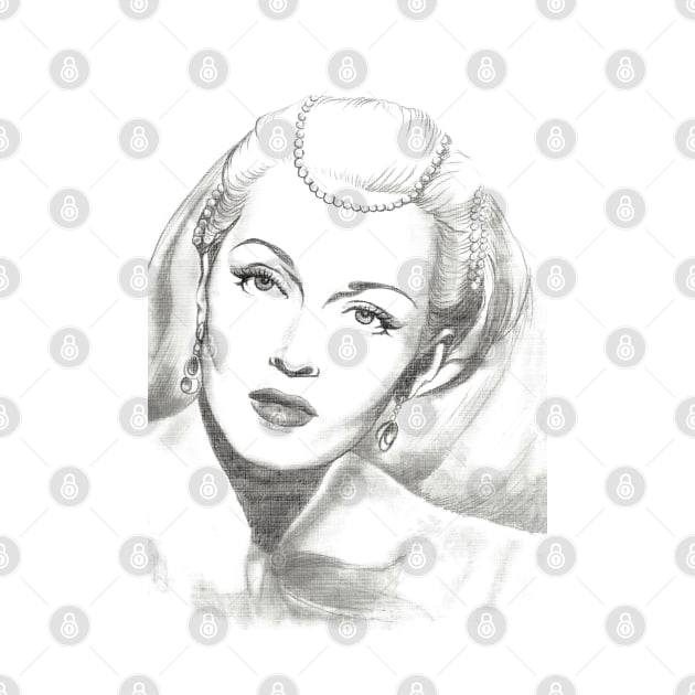 Lana Turner by Svetlana Pelin