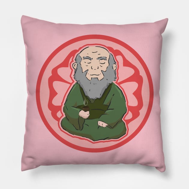 Uncle Iroh Avatar the Last Airbender Pillow by YipeeKaiYay