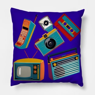 Vintage objects Pillow