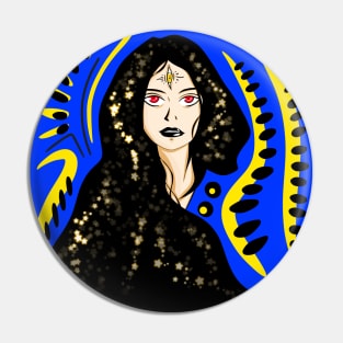 the bright woman in the future mandala ecopop Pin