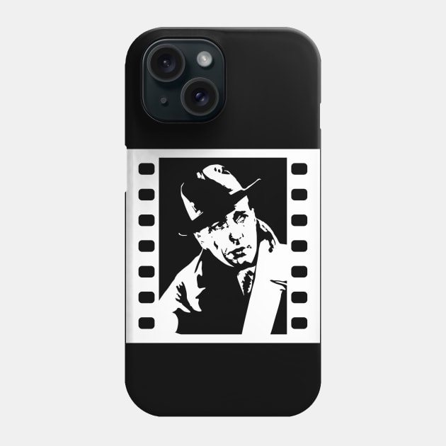 Humphrey Bogart Phone Case by Gabriel Pastor Store