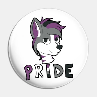 Ace Pride - Furry Mascot 2 Pin