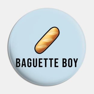 Baguette Boy Pin