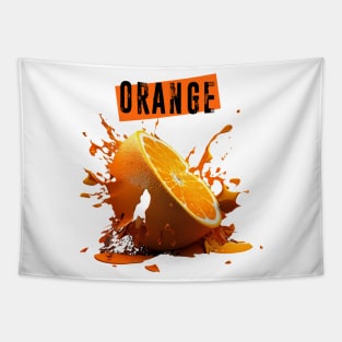 Smashed Orange: A Burst of Empty Rhetoric Tapestry