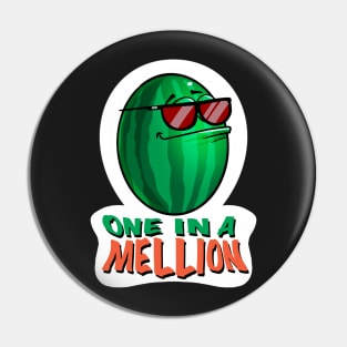 Cute Watermelon - One In a Mellion Pin