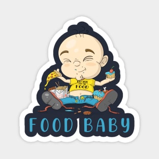 Food Baby Magnet