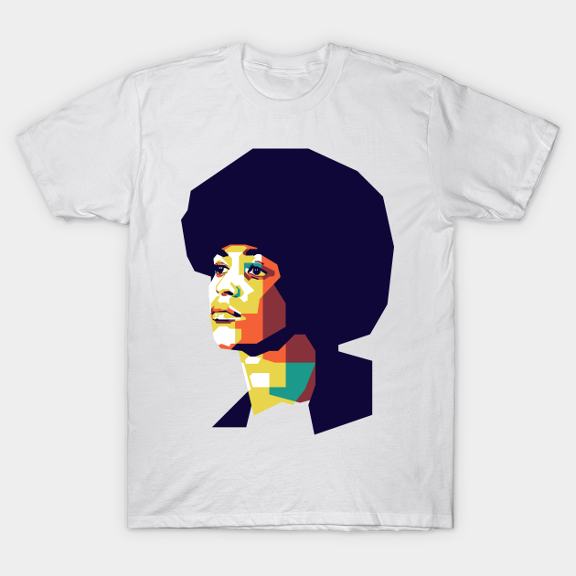 Discover Angela Davis on WPAP - Angela Davis - T-Shirt