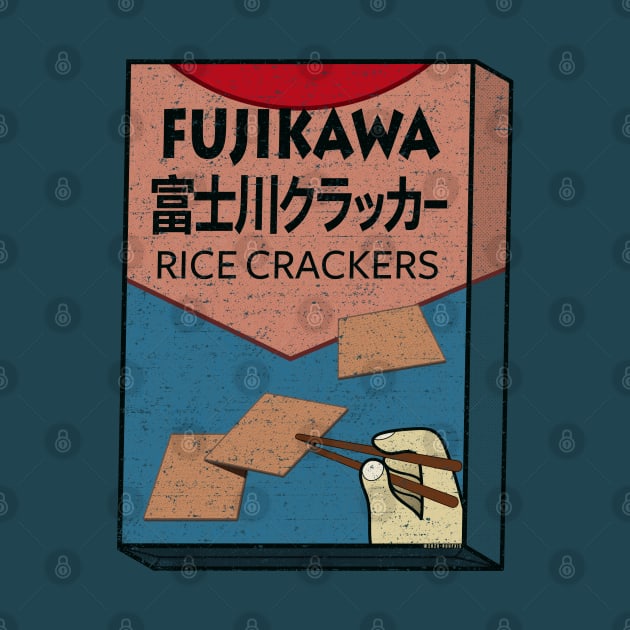 Fujikawa Rice Crackers Box (worn) [Rx-Tp] by Roufxis