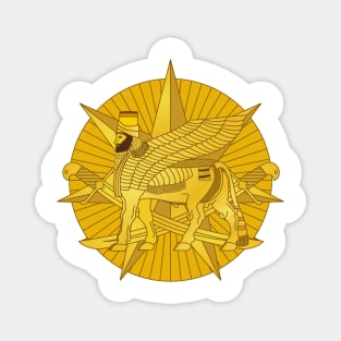 Golden Lion Magnet