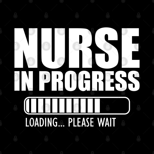 Nurse in progress loading w by KC Happy Shop