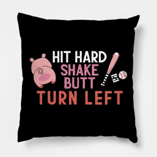 Funny Baseball pig Pillow