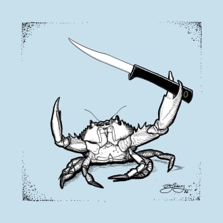 Crab knife fight T-Shirt