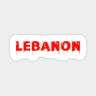 Lebanon tag Magnet