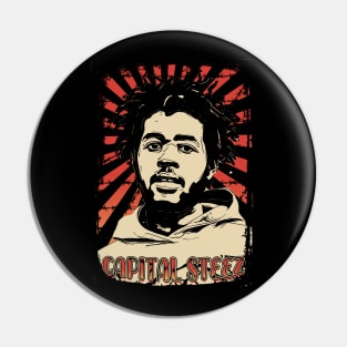 Rapper Legends Steez Retro Vintage Aesthetic Pin