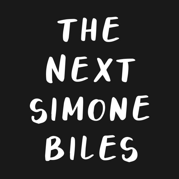 The Next Simone Biles (Black) The Next Simone Biles Tank Top