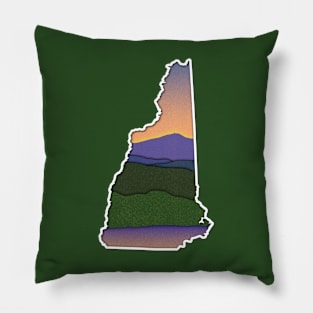 Summer Evening in New Hampshire Pillow