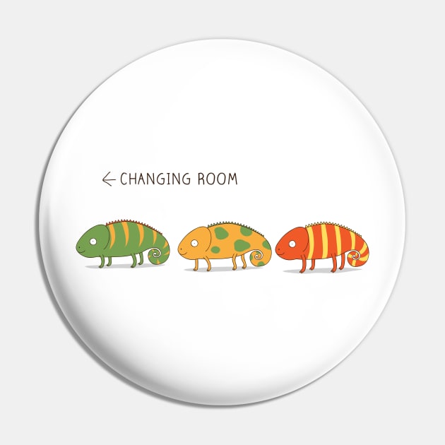 changing chameleon Pin by milkyprint