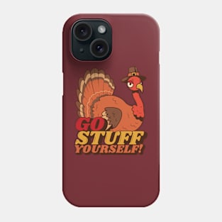 Funny Cartoon Go Stuff Yourself Phone Case