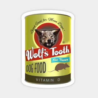 Wolf's Teeth dog food Magnet