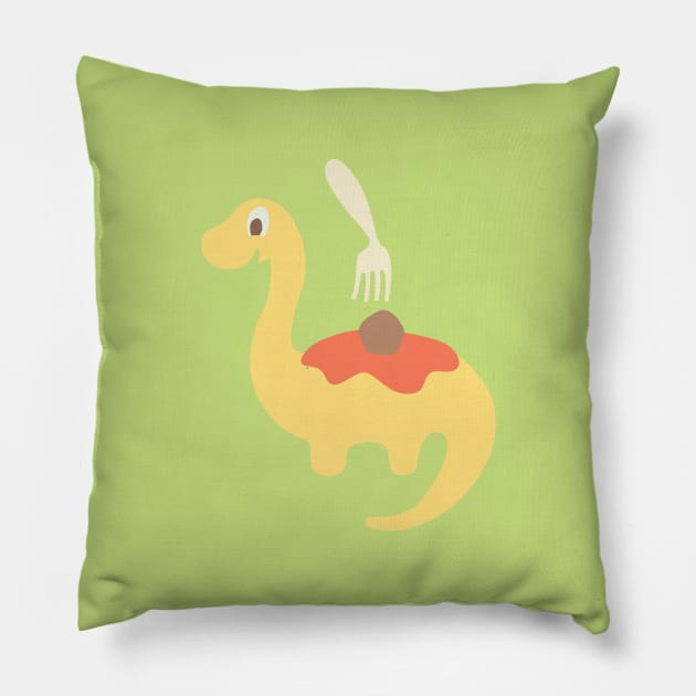 Apastasaurus Pillow by zacrizy