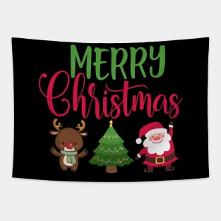 Merry Christmas Tapestry