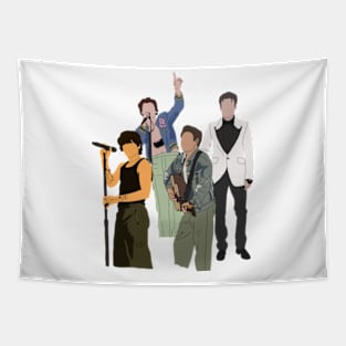 One direction reunited styles merch! hand drawn designs for A modern one direction merchandise Tapestry