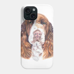 English springer spaniel Phone Case