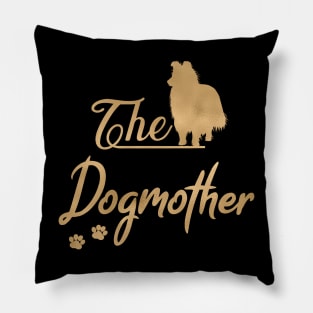 Sheltie Dogmother, Shetland Sheepdog Mom Pillow