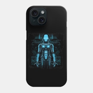 Artificial Intelligence AI Singularity Cyborg Robot Phone Case