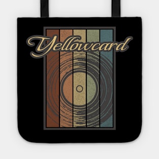 Yellowcard Vynil Silhouette Tote