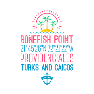 Bonefish Point, Providenciales, Turks and Caicos Islands T-Shirt