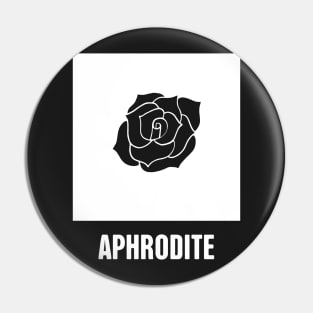 Aphrodite | Greek Mythology God Symbol Pin