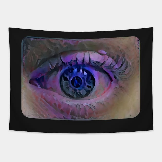My Left Eye Style 4 Tapestry by Swabcraft