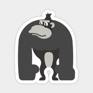 Cute Gorilla Beast Magnet