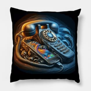 Time Warp Phone Pillow