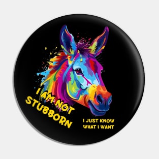 Funny Donkey is not stubborn ;-) Pin